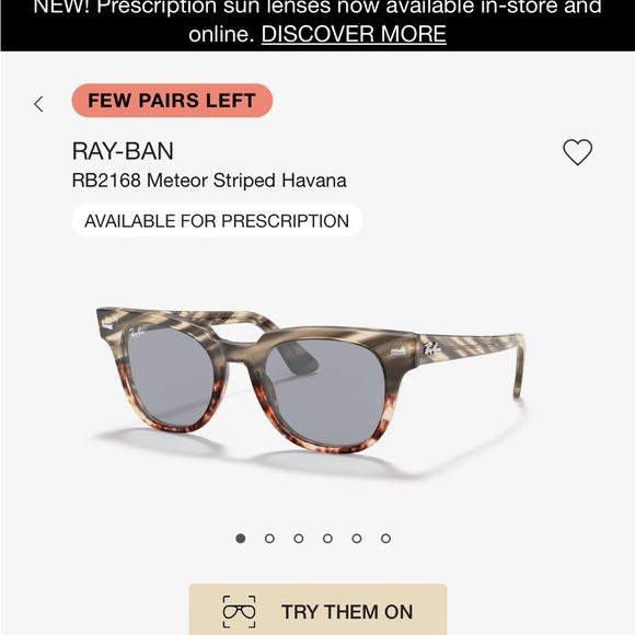 Rayban meteor sunglasses.